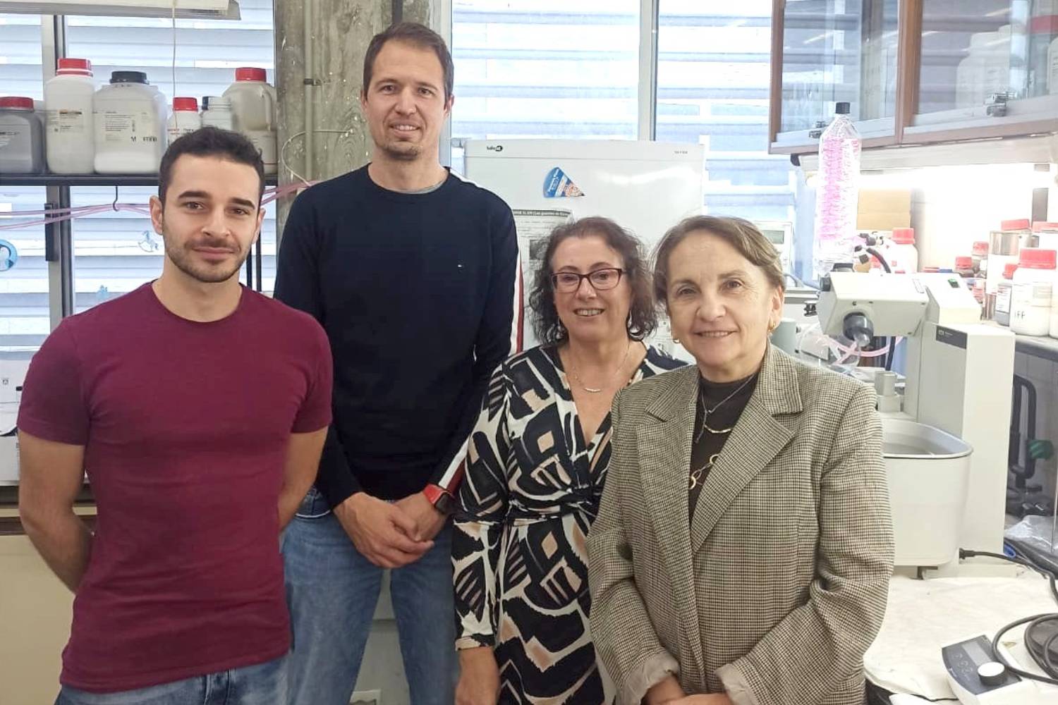 Equipo de investigadores de la Universidad de Sevilla. Foto: UNIVERSIDAD DE SEVILLA.