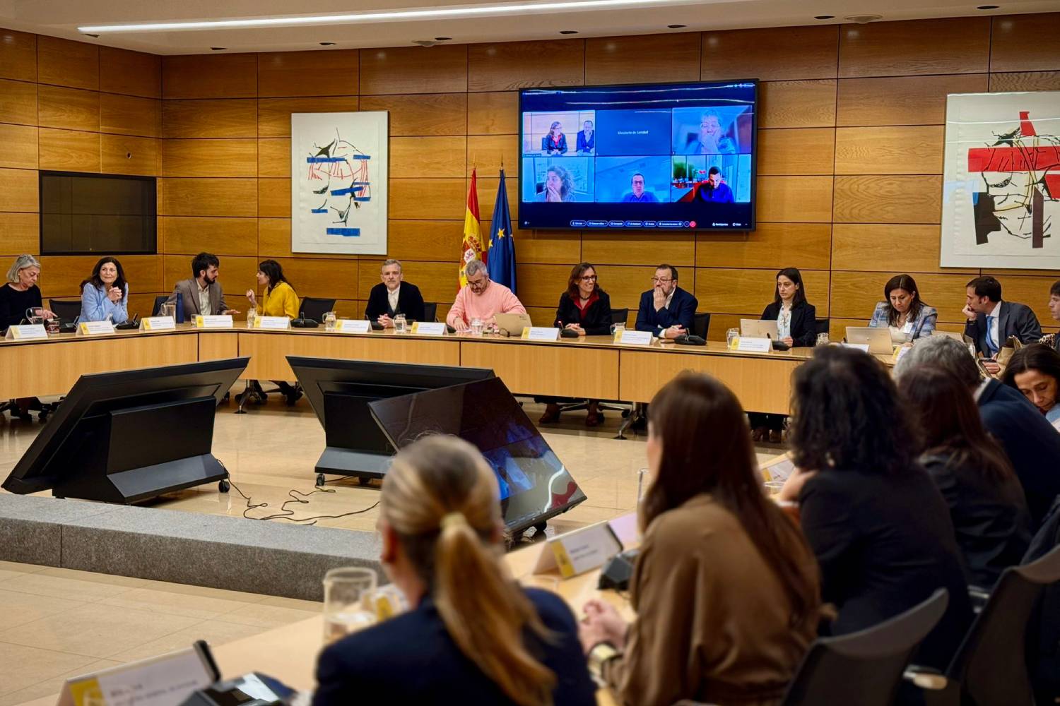Un momento de la primera reunión de la Alianza de la Estrategia Farmacéutica. Foto: MINISTERIO DE SANIDAD