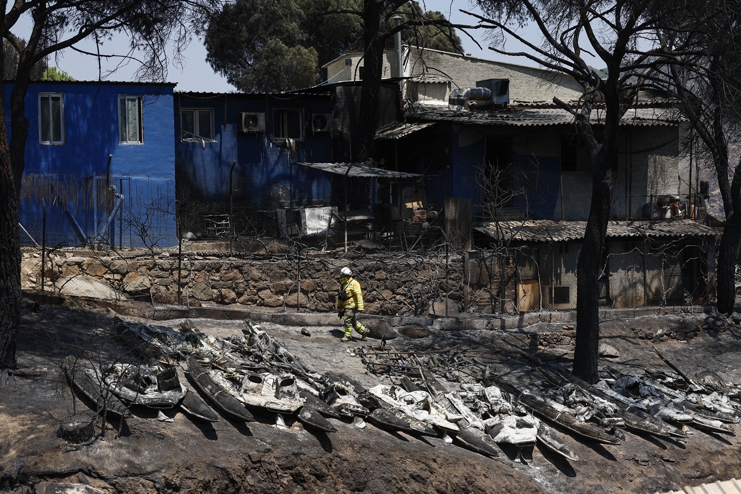 Madrid supera las 2.800 asistencias sanitarias por los incendios
