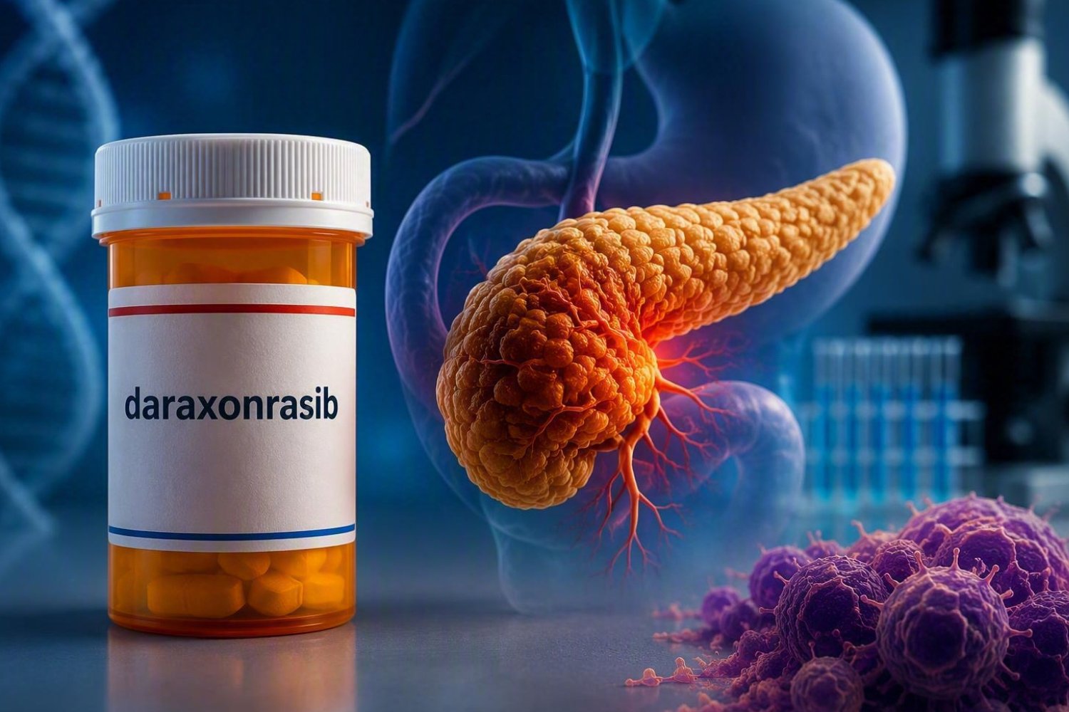 La FDA aprueba daraxonrasib, el fármaco revolucionario para cáncer de páncreas