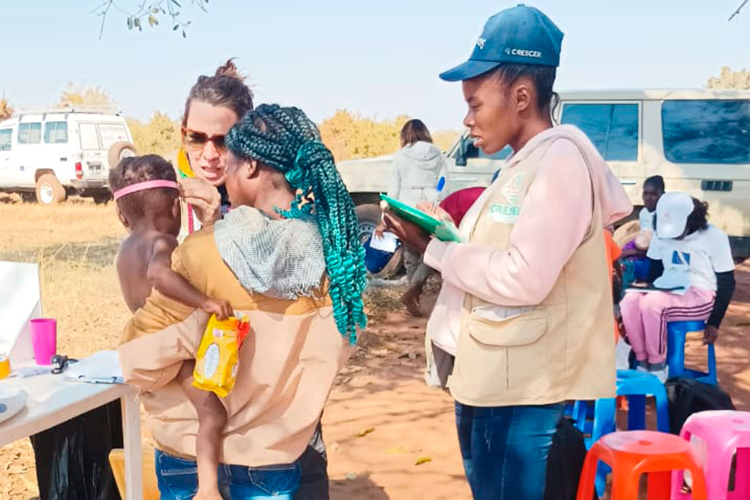Elena Trigo, la internista que lucha contra la desnutrición crónica infantil en el sur de Angola