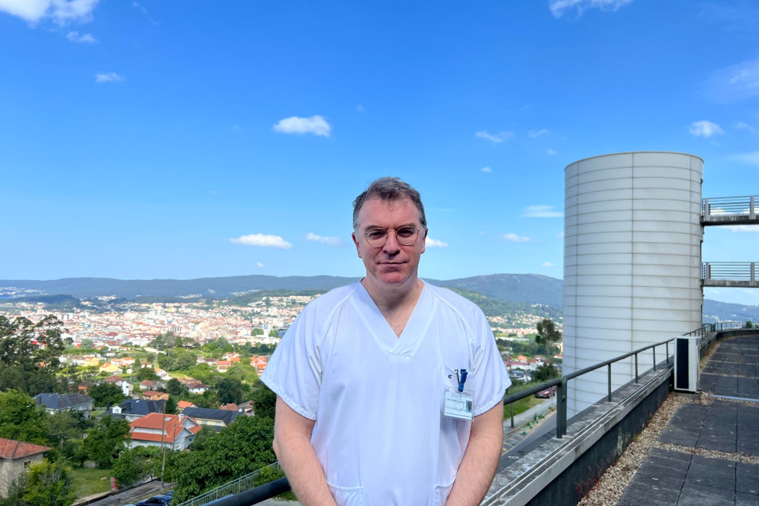 Juan Turnes, jefe de Servicio de Digestivo del Complexo Universitario Hospitalario de Pontevedra e investigador principal del grupo de investigación Idara. Foto: IISGS.