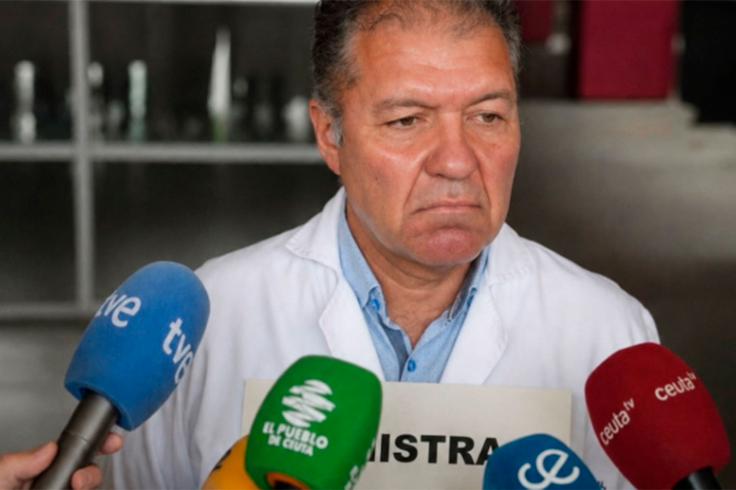 Enrique Roviralta, presidente del Colegio de Médicos de Ceuta y del Sindicato Médico. Foto: IG.
