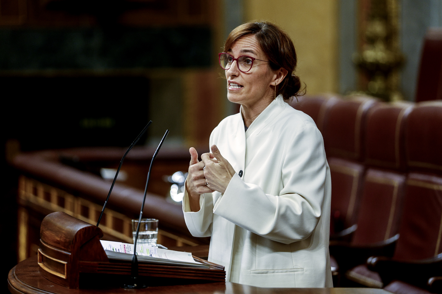 Mónica García tilda de rara una huelga nacional que tiene "reivindicaciones autonómicas"