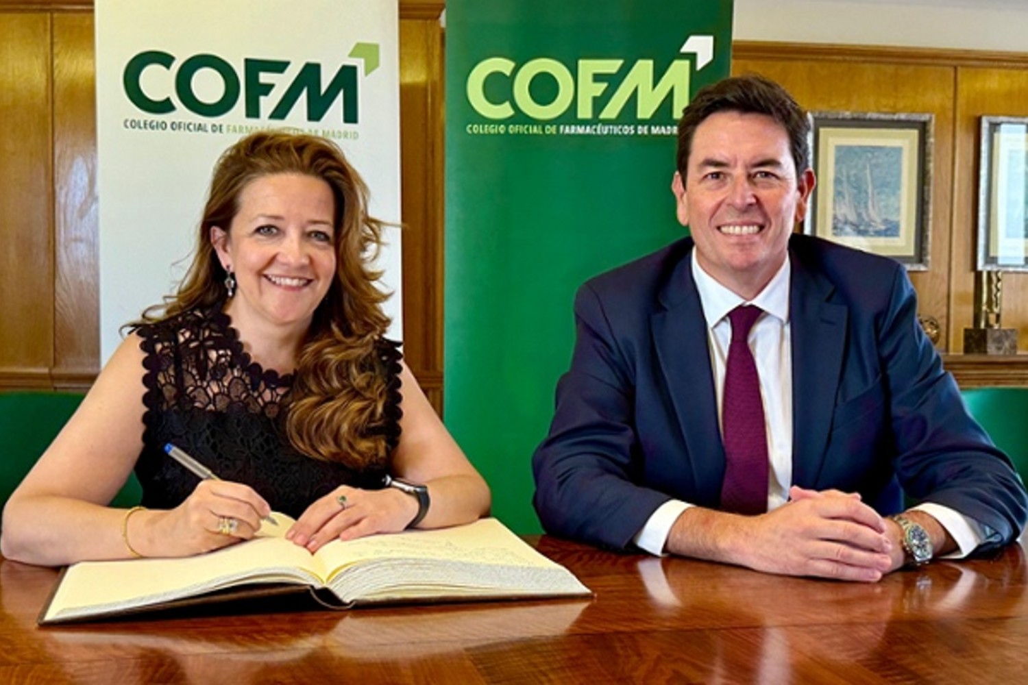 Matute reivindica al farmacéutico como pieza clave en prevención y atención sanitaria en Madrid