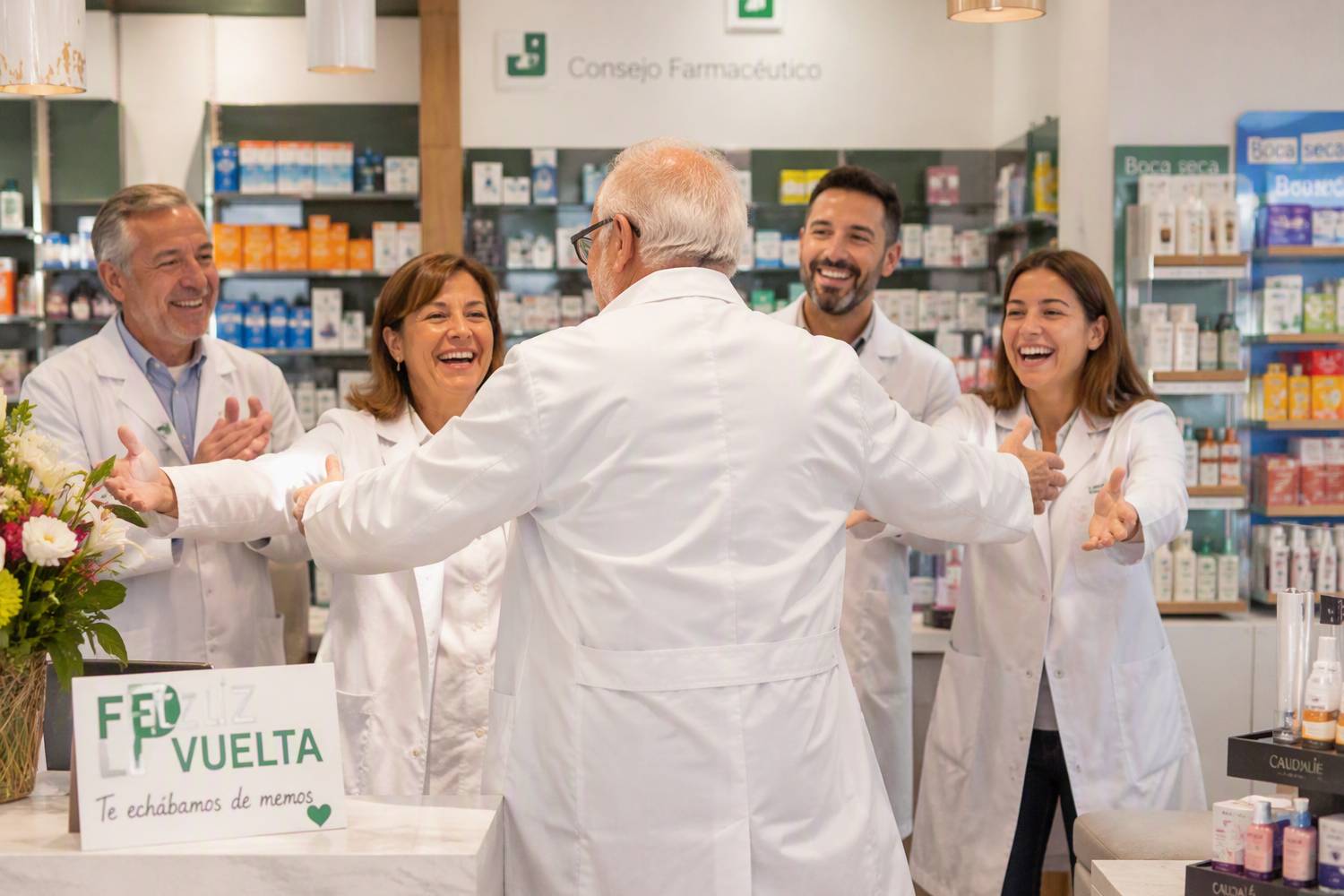 La farmacia rescata talento jubilado