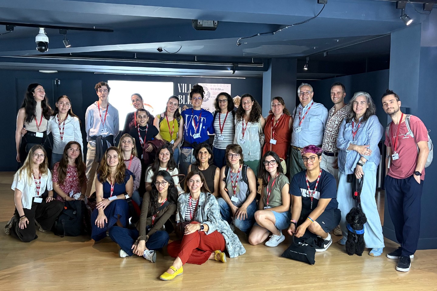 Participantes en el curso, de visita en el Museo Marítimo del Cantábrico.