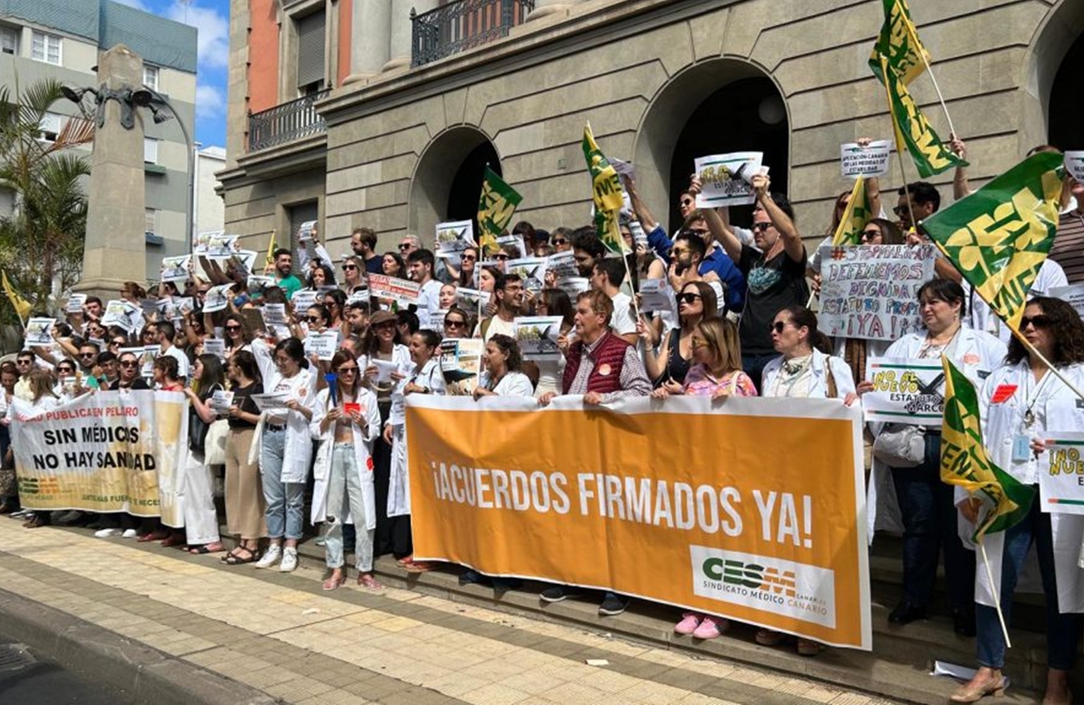 La huelga en Canarias "le cuesta más a Sanidad que lo que estamos reivindicando"