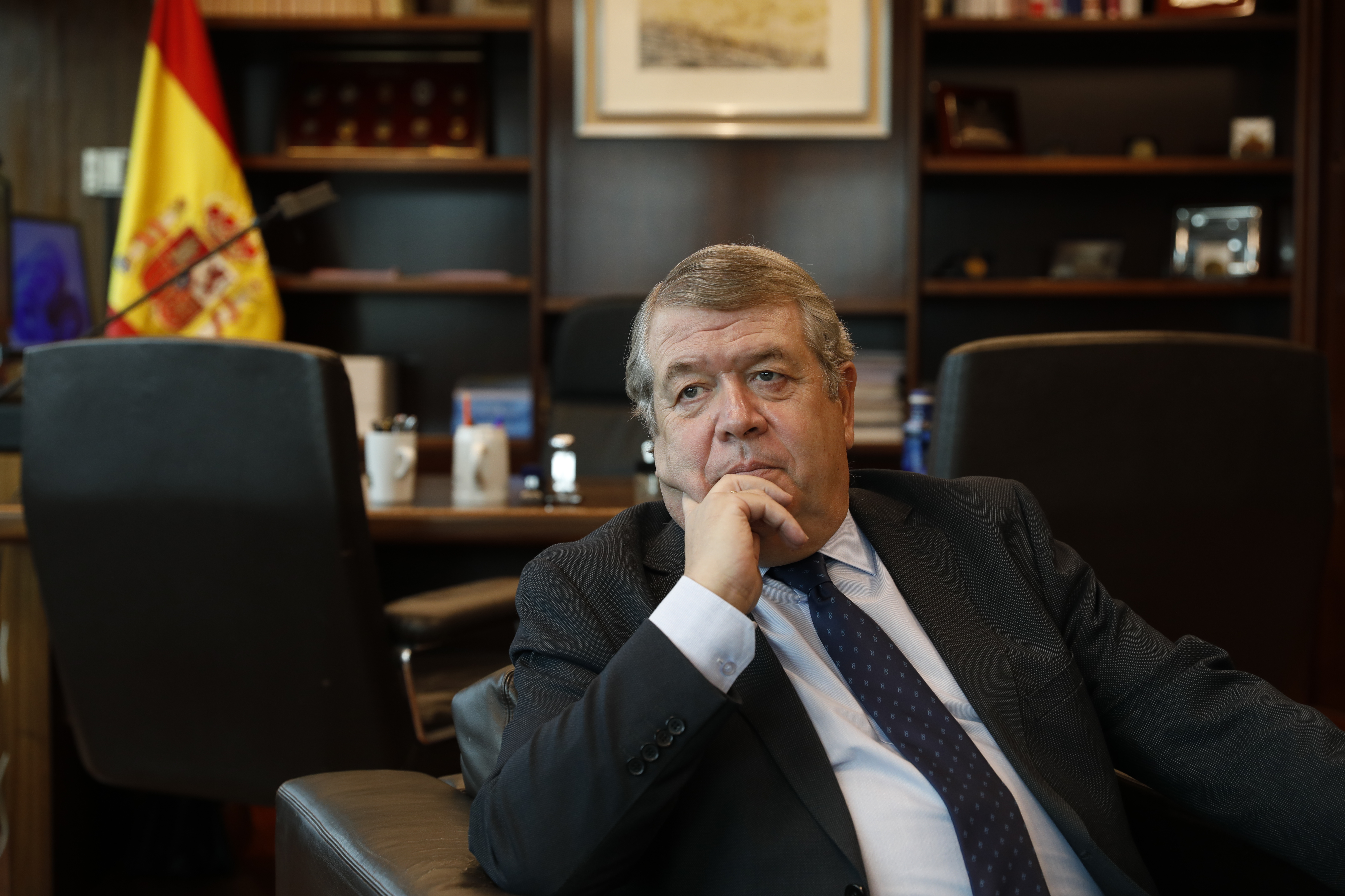 El magistrado del Tribunal Constitucional César Tolosa. Foto: SERGIO GONZÁLEZ VALERO