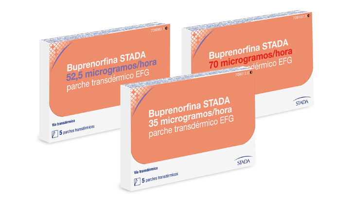 Buprenorfina Stada parches transdérmicos EFG 