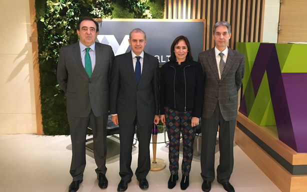 Miguel Ángel Artal, Iñaki Betolaza, Ángela Angoitia y Fernando Castillo 
