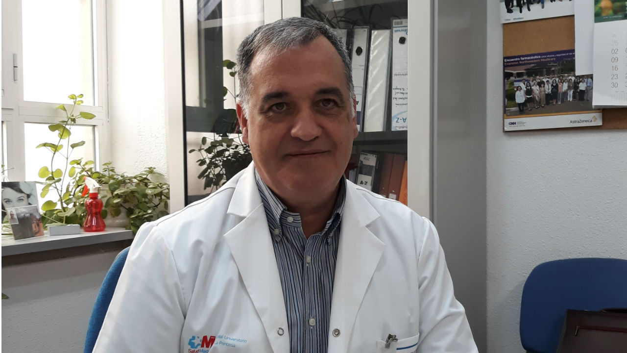 Alberto Morell, jefe del Servicio de Farmacia del Hospital La Princesa de Madrid. 