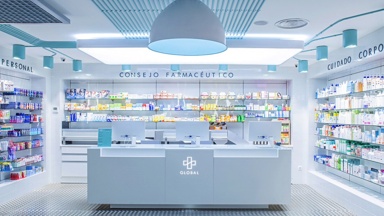 Farmacia García Solano, en Pozuelo de Alcorcón (Madrid). 