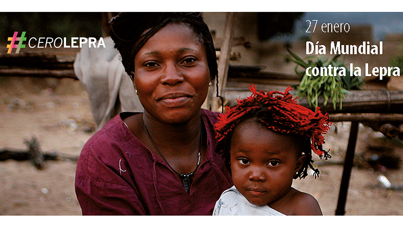 Imagen de la portada del dossier de la Fundación Fontilles con motivo del Día Mundial contra la Lepra. 