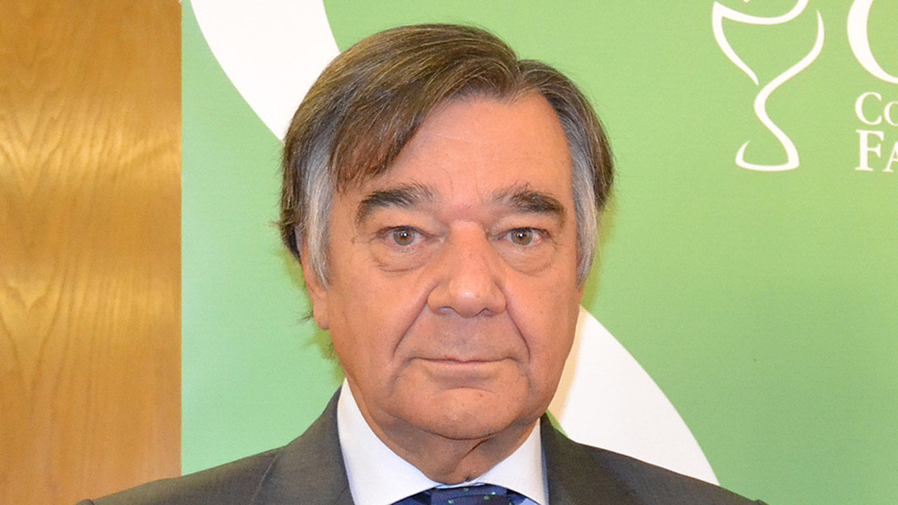 Luis González, presidente del COF de Madrid. 