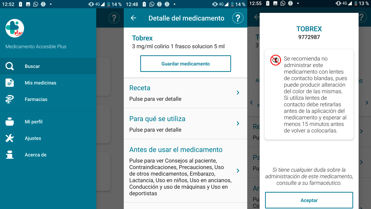 Nueva versión de la app Medicamento Accesible Plus 