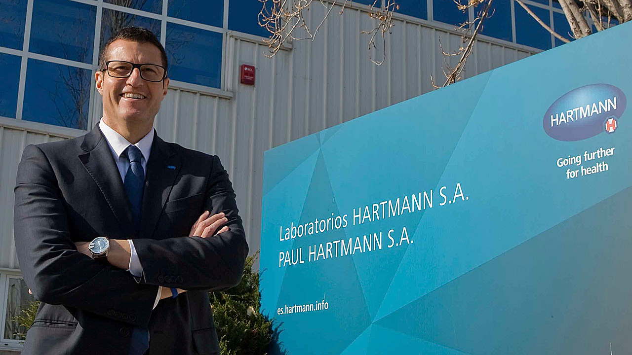 Jordi Guinovart, director general en España del grupo Hartmann 