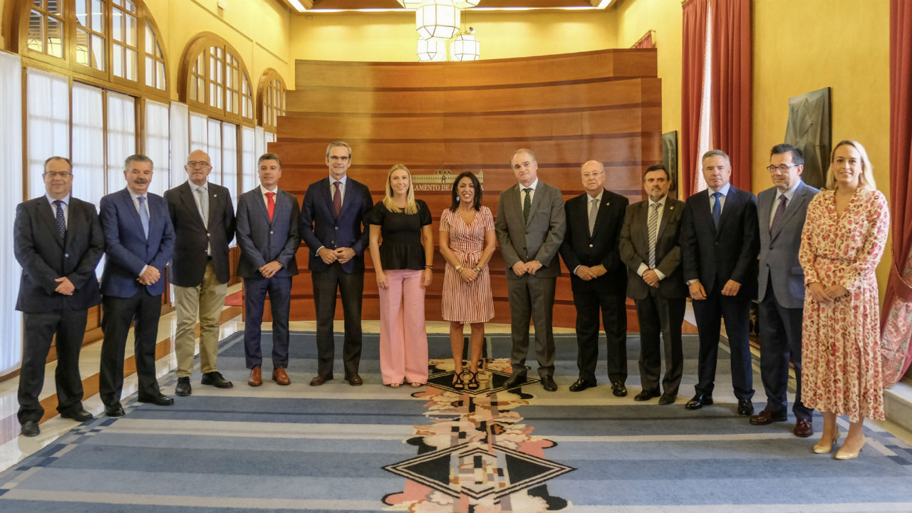 Visita al Parlamento de Andalucía 