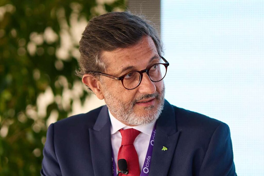 Claudio Buenestado, vocal Nacional de Titulares del Consejo General de COF. FRAN SANTIAGO/ARABA PRESSFoto: 