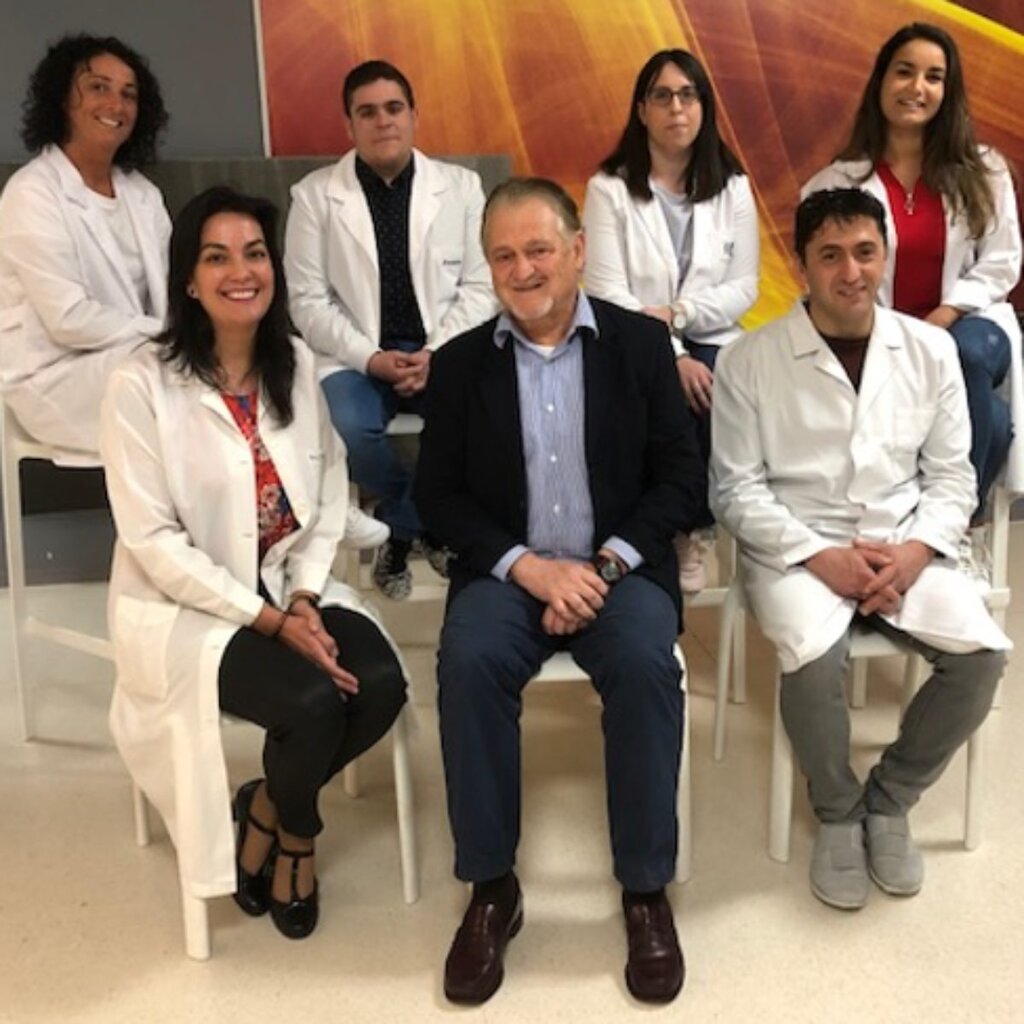 Investigadores del área de Fisiopatologa de la Obesidad y Nutrición del CiberOBN, en el Hospital Clnico Universitario de Santiago de Compostela.