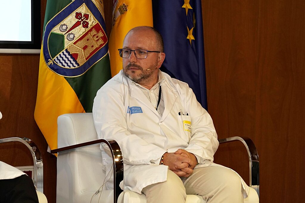 Alberto Lafuente, gerente del Servicio Riojano de Salud. Foto: ARABA PRESS/PAULINO ORIBE