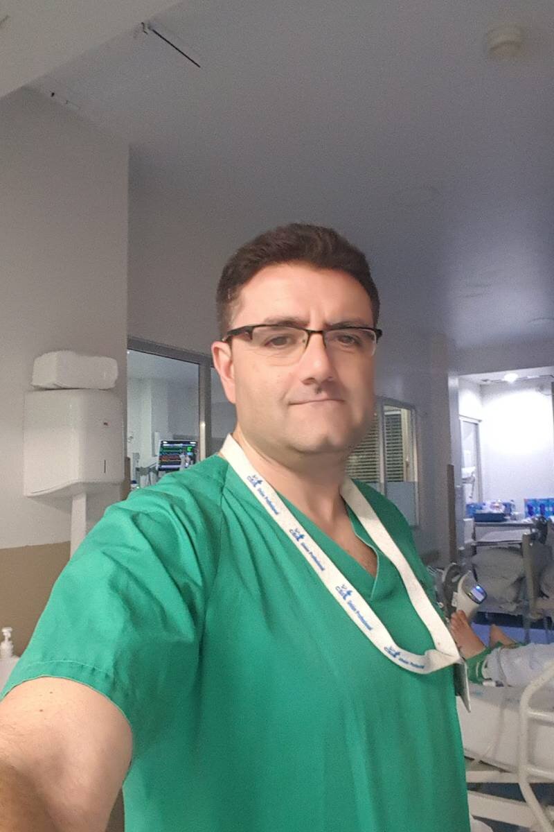 Agustn Vázquez Valencia, presidente de la Asociación de Peritos Enfermeros y Sanitarios.