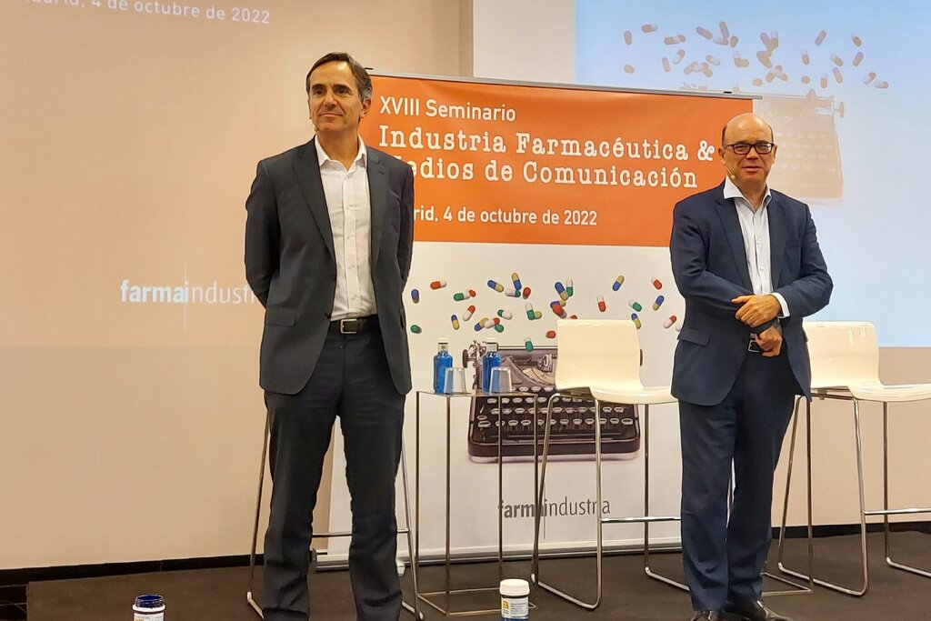 Juan Yermo y Javier Urzay, director y subdirector de Farmaindustria. Foto: C.T.