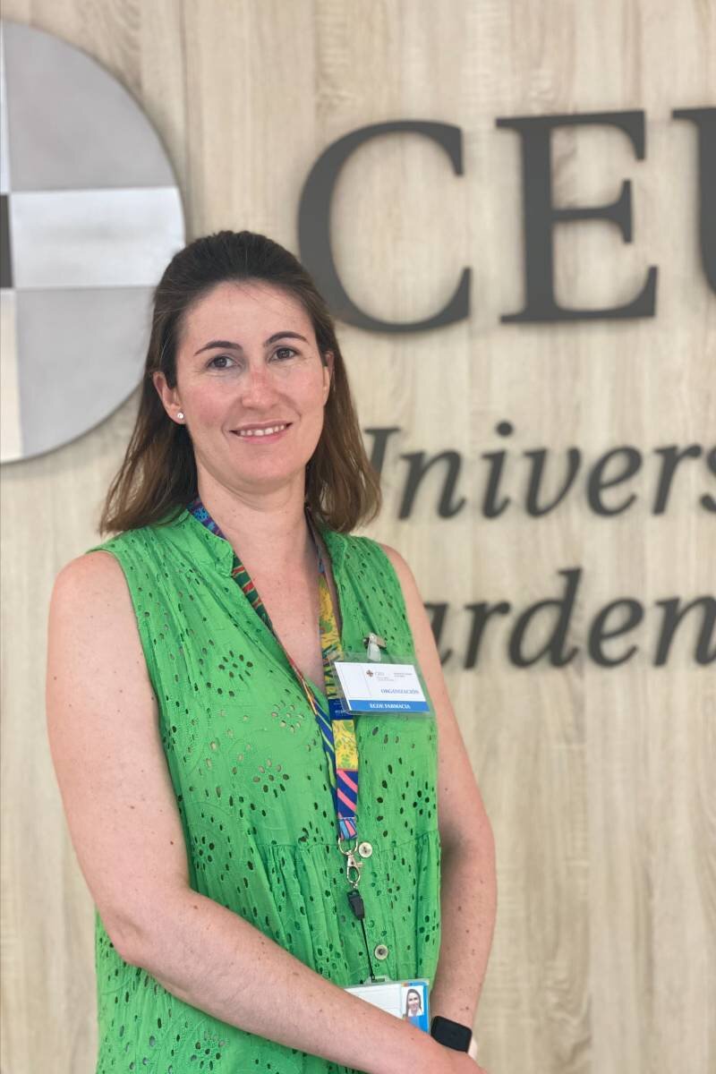 Mara Aracely Calatayud-Pascual, del Departamento de Farmacia de la Facultad Ciencias de la Salud de la Universidad CEU Cardenal Herrera, Valencia. Foto: CEU UCH.
