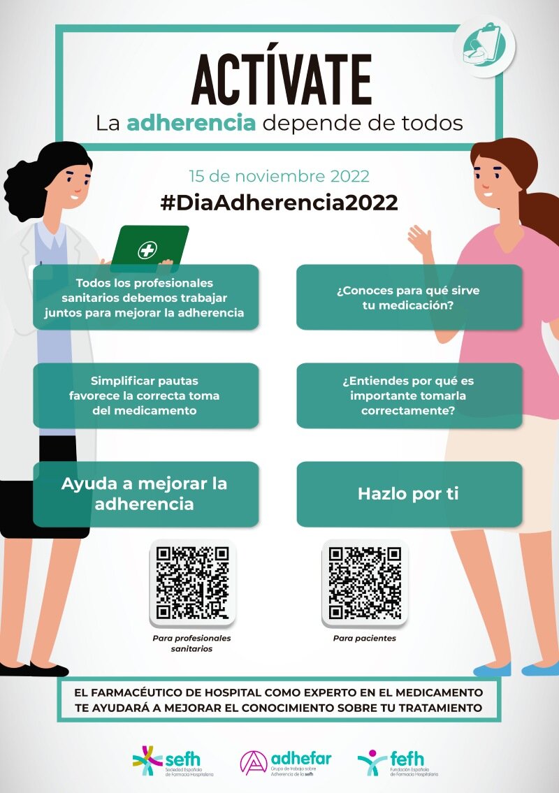 Cartel del 13º Da de la adherencia.