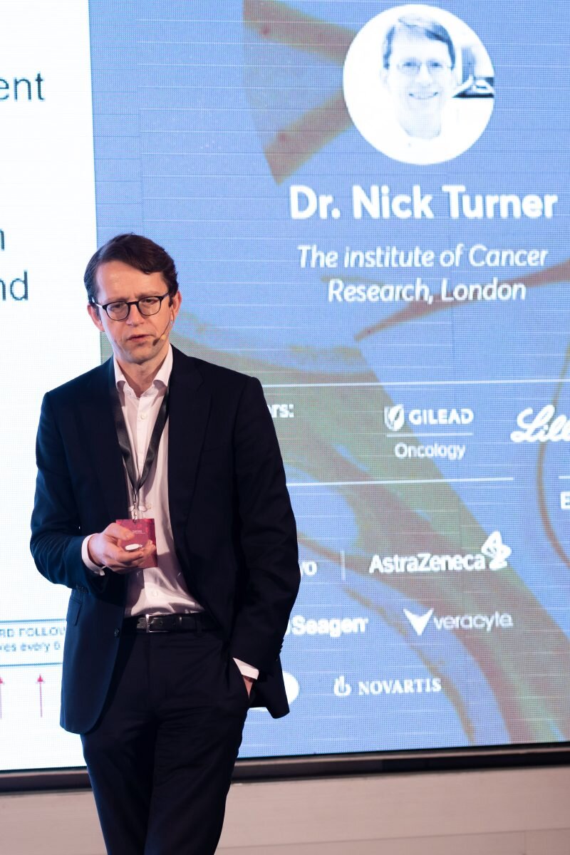 Nick Turner, del Instituto de Investigación en Cáncer (Londres). Foto: SOLTI.