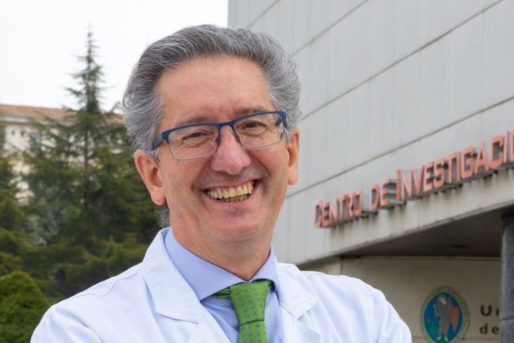 Jesús San Miguel acaba de recibir el premio que otorga la Fundación Internacional Waldenström. Foto: DM. 