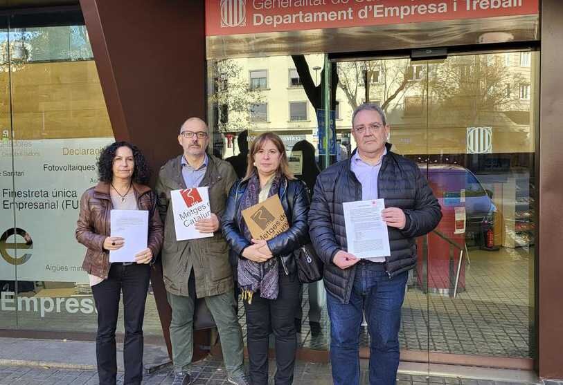 Médicos de Cataluña ha registrado hoy formalmente su convocatoria de huelga. Foto: MC