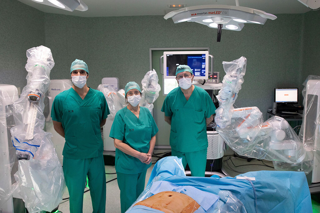 Sólo el 3% de las intervenciones se hacen a través de cirugía robótica. Foto: ANTONIO HEREDIA