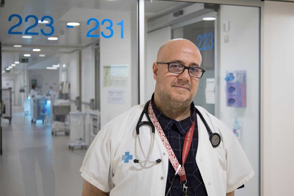 Josep Comn, jefe del Servicio de Cardiologa de Hospital de Bellvitge, coordina el programa. Foto: HOSPITAL DE BELLVITGE