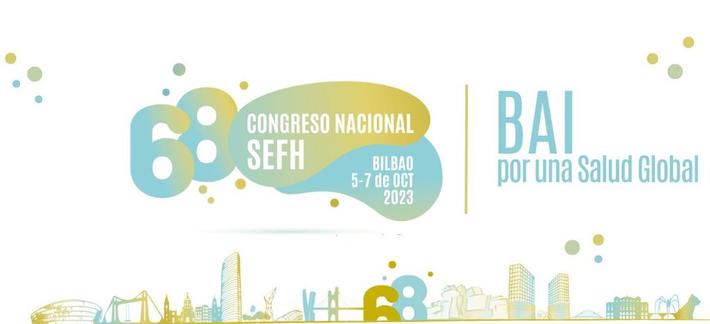 Logo y lema del 68 Congreso Nacional de la SEFH. Fuente: SEFH
