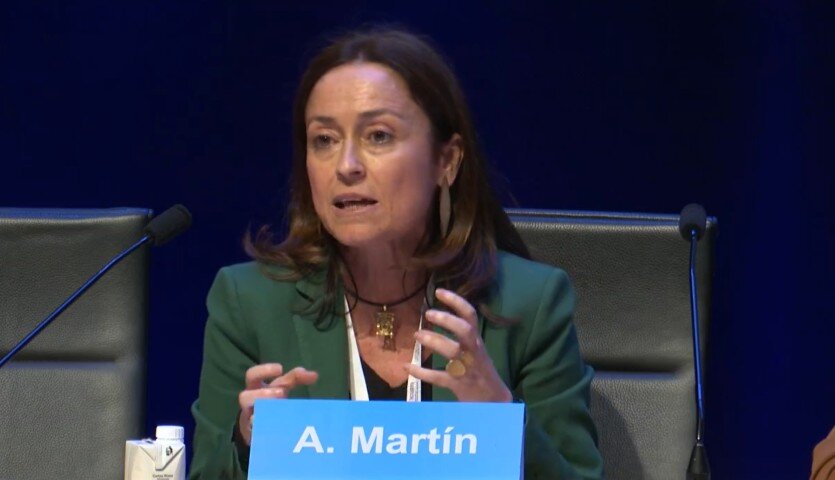 Amelia Martín Uranga, directora asociada de Investigación Clínica y Medicina Traslacional de Farmaindustria. Foto: FARMAINDUSTRIA. Amelia Martín Uranga, directora asociada de Investigación Clínica y Medicina Traslacional de Farmaindustria. Foto: FARMAINDUSTRIA.