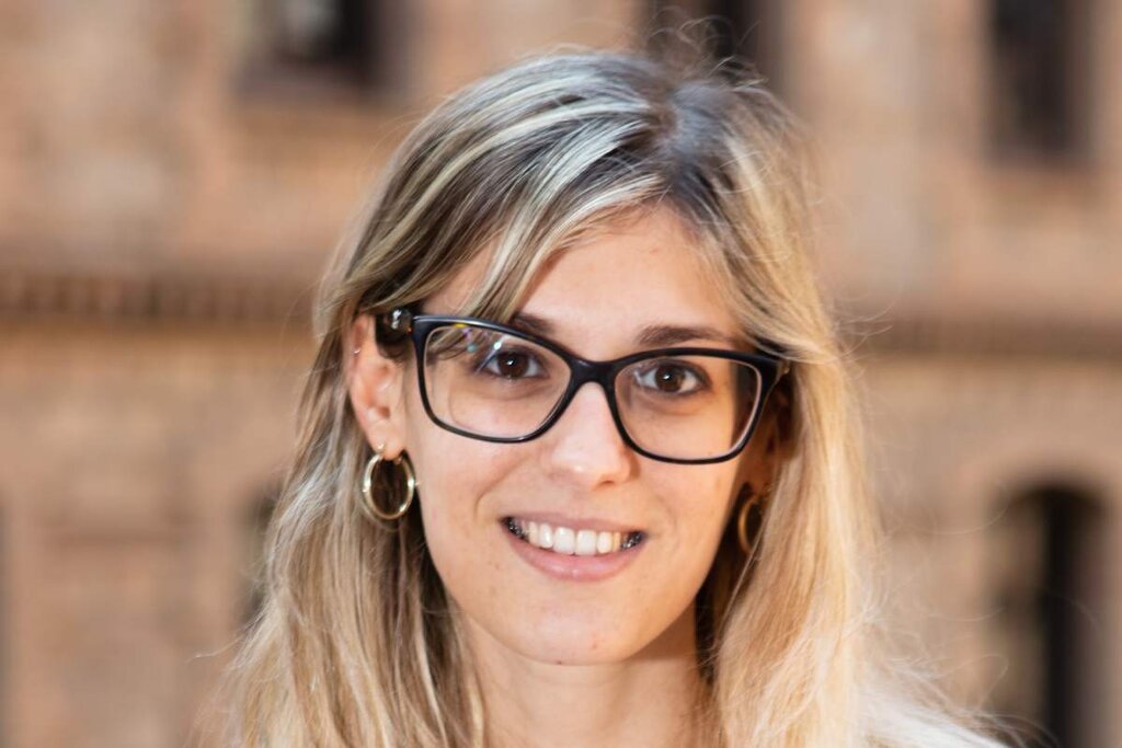 Beatrice Borsari, participó en la investigación durante su doctorado en el Centro de Regulación Genómica de Barcelona y actualmente es investigadora postdoctoral en la Universidad de Yale (EEUU). Foto: SUSANNA LIU/UNIERSIDAD DE YALE.