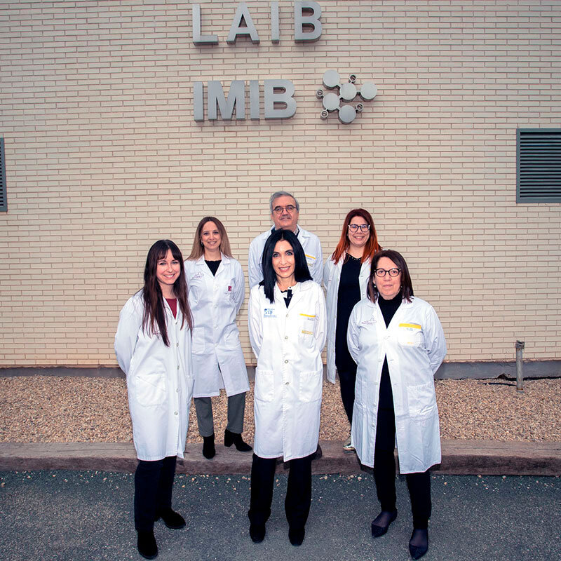 Parte del equipo de CAR-T del Hospital Morales Meseguer.