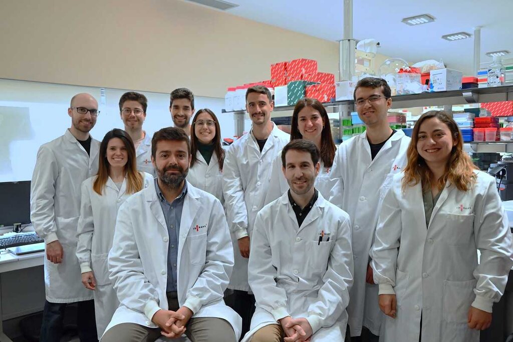 Jordi GrÃ cia-Sancho con su equipo del Idibaps/Hospital ClÃnic de Barcelona. Foto: IDIBAPS