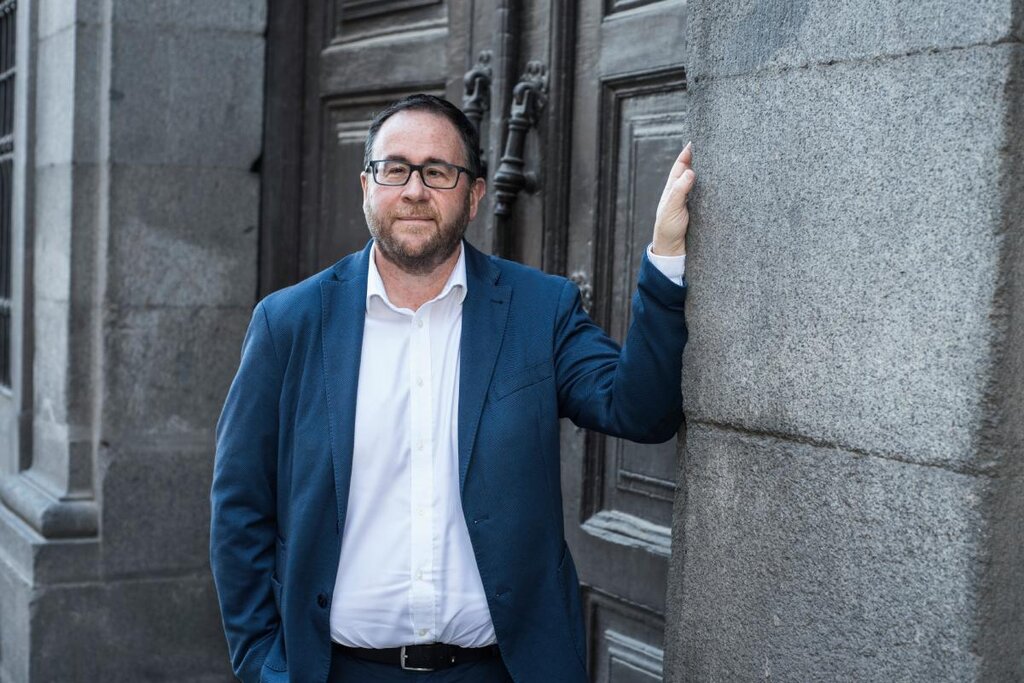 Jaime Jesús Pérez, presidente de la Asociación Española de Vacunologa (AEV). Foto: LUIS CAMACHO