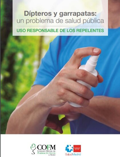 GuÃa de repelentes contra dÃpteros y garrapatas, del COF de Madrid.
