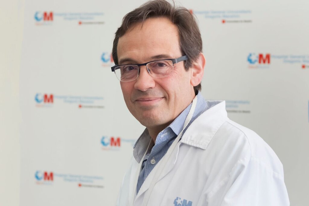 Rafael Bañares, coordinador del ensayo y jefe de Aparato Digestivo del Hospital Gregorio Marañón. Foto: HGUGM. 
