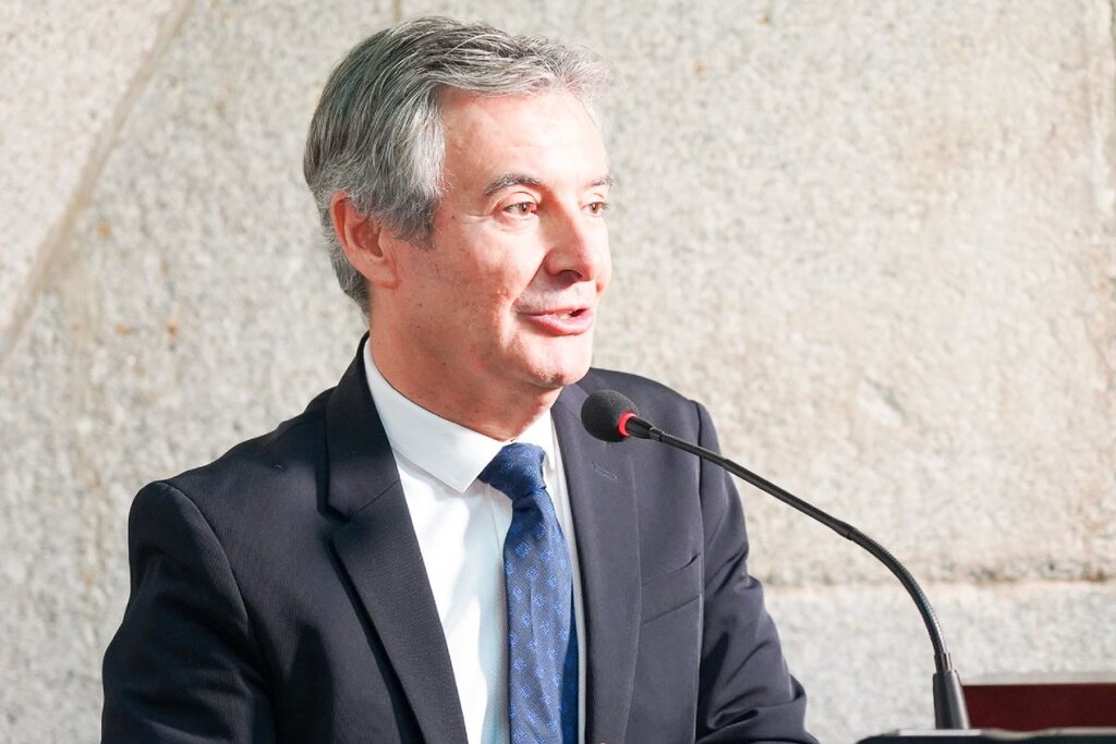Rubén Moreno, durante su ponencia.