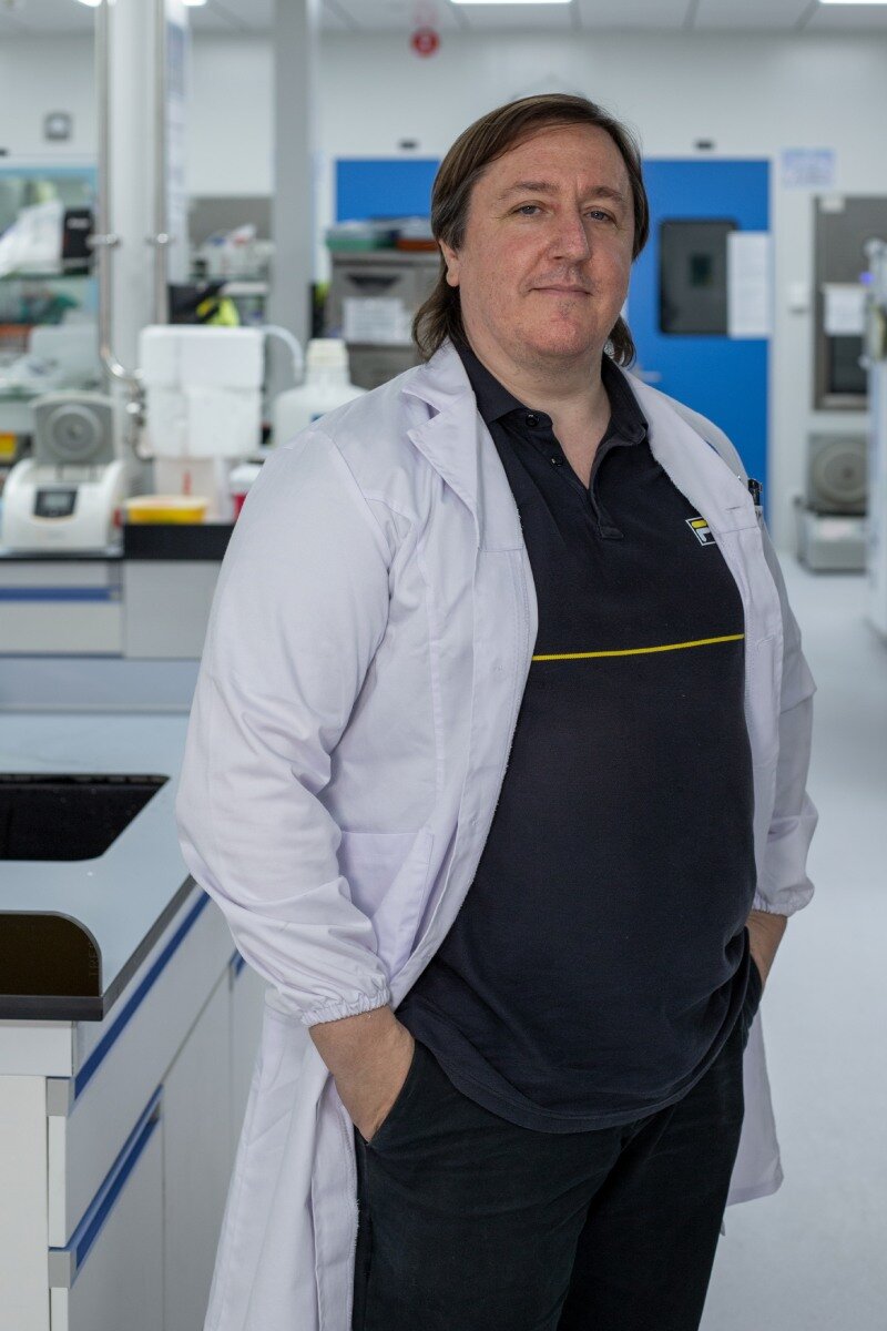 El autor del estudio Miguel A. Esteban.