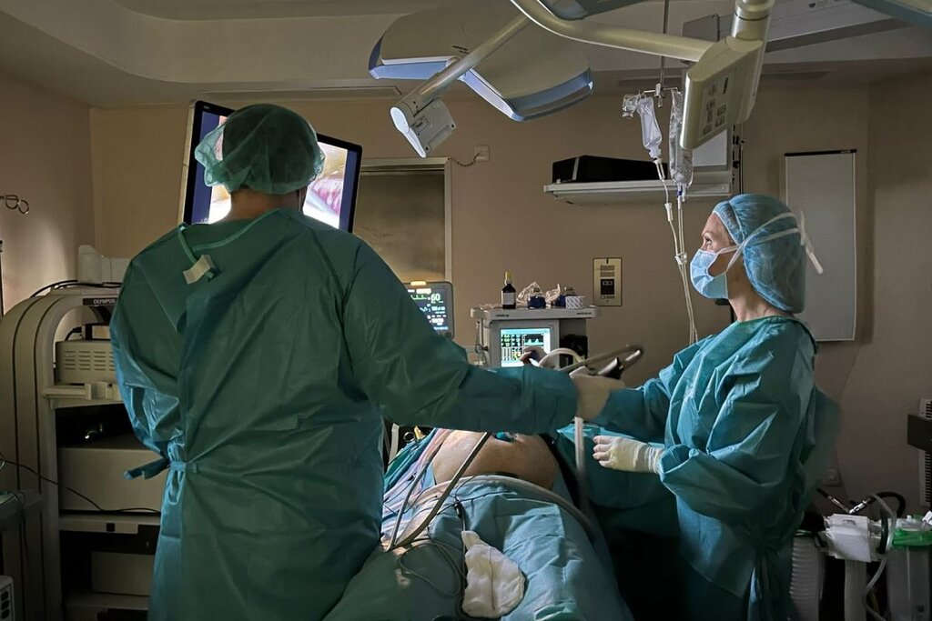 La ePIPAC se lleva a cabo mediante cirug�a laparoscópica. Foto: HOSPITAL VIAMED SANTA ELENA. 