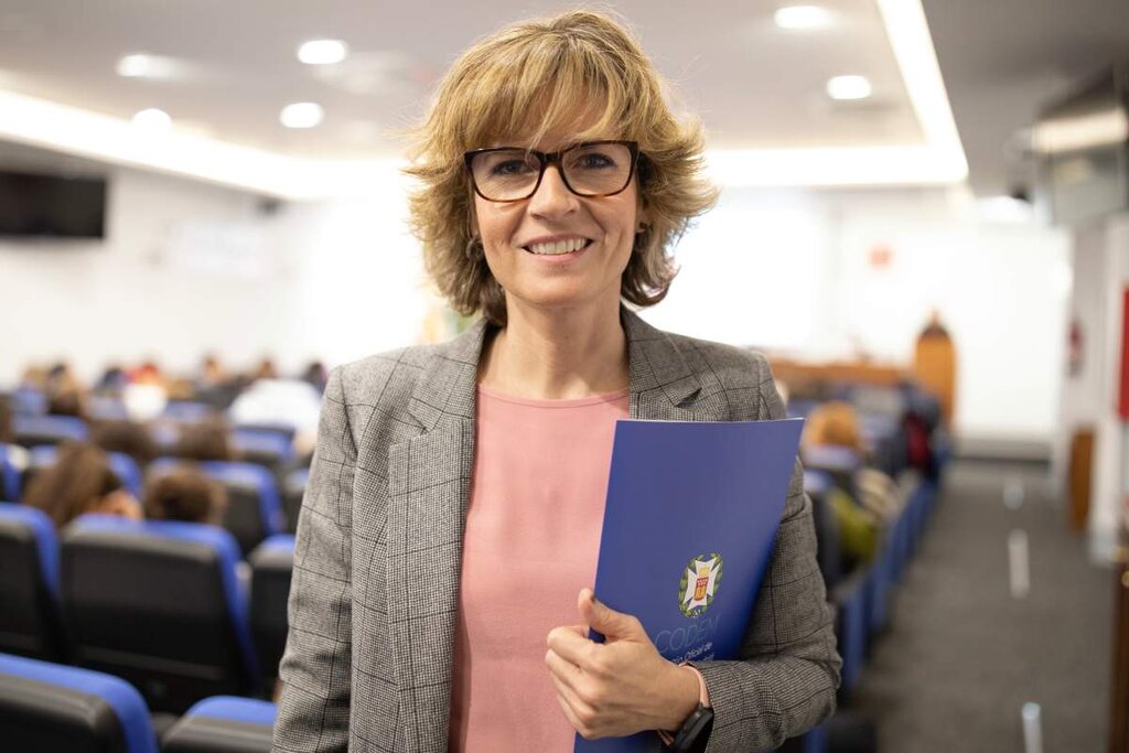 Elena Viñas. Secretaria General del Colegio Oficial de Enfermería de Madrid.