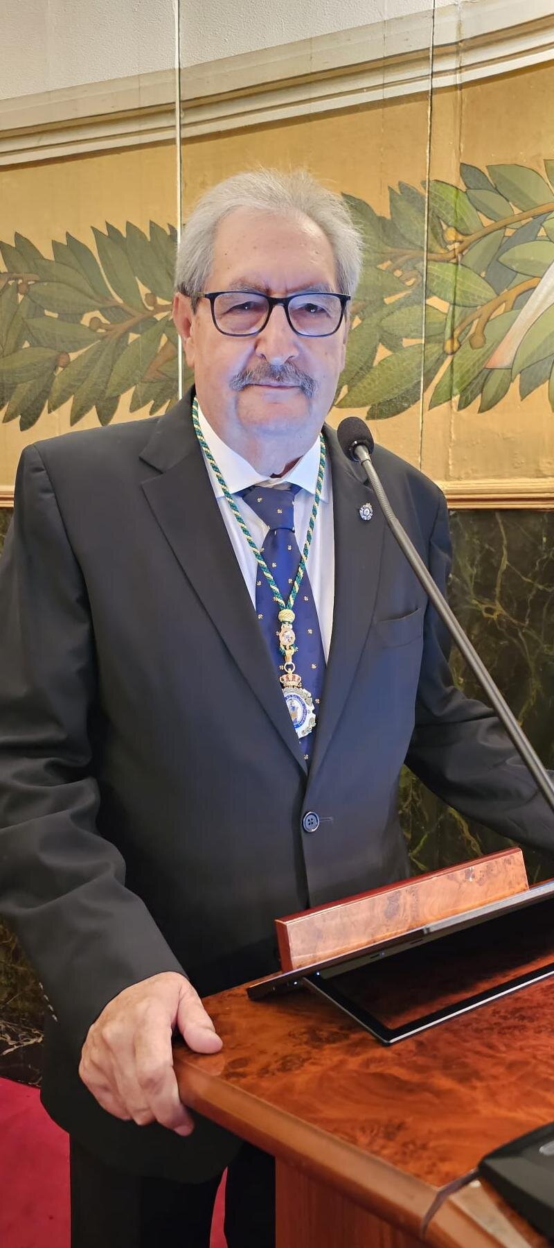 El profesor José Miguel García Sagredo.