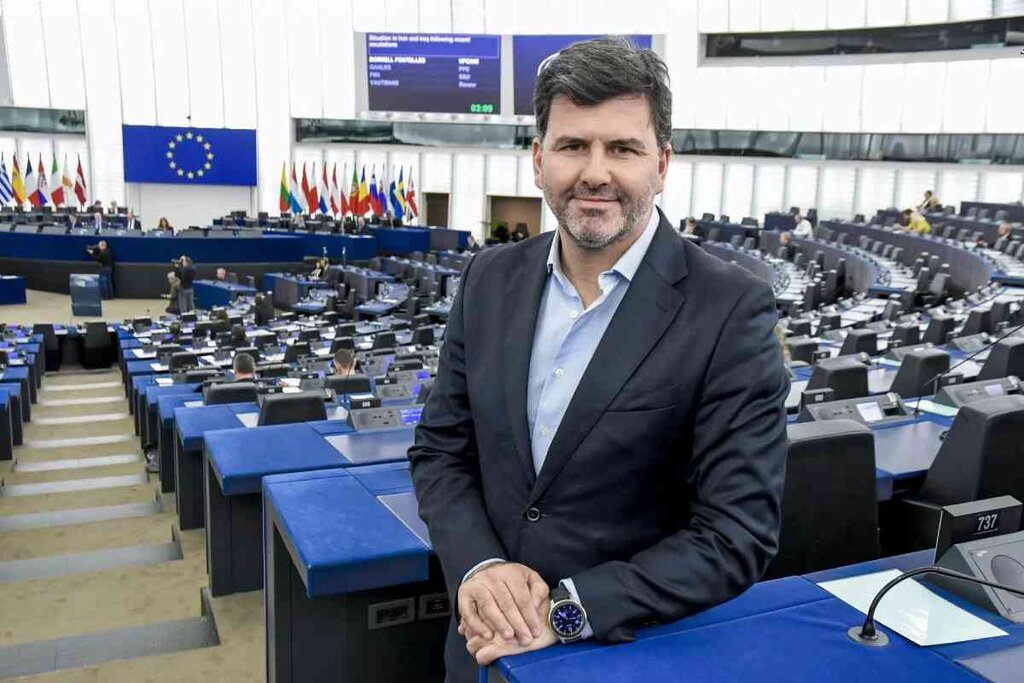 El eurodiputado socialista Nicolás González Casares. Foto: NICOGCASARES.EU