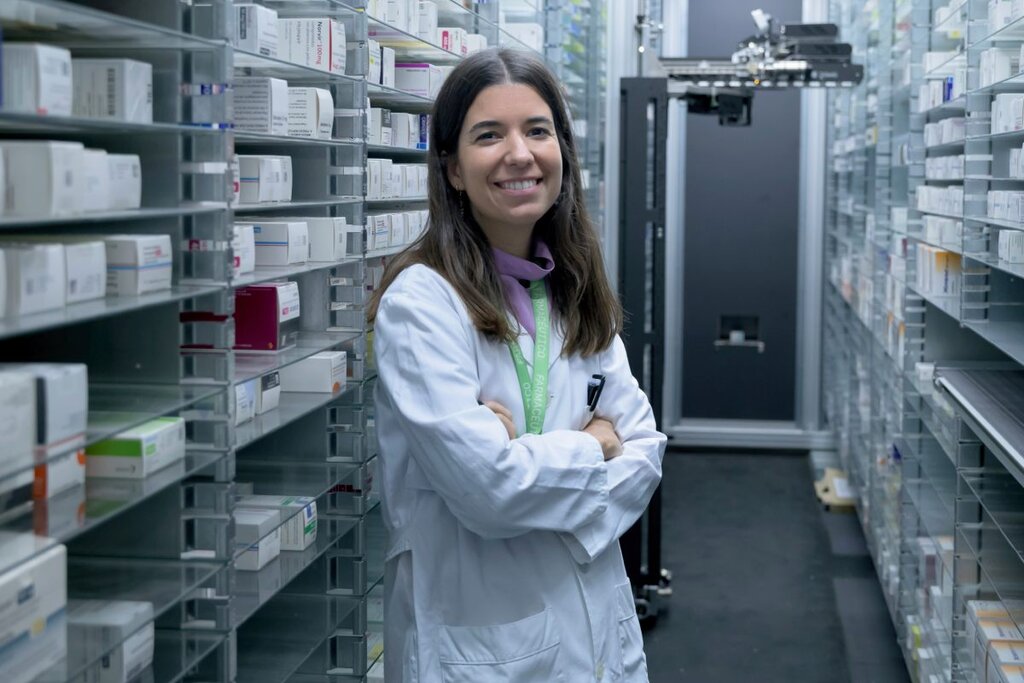 Beatriz Torroba, farmacéutica del Hospital General Universitario Gregorio Marañón. 