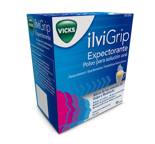 ‘IlviGrip expectorante polvo para solución oral’